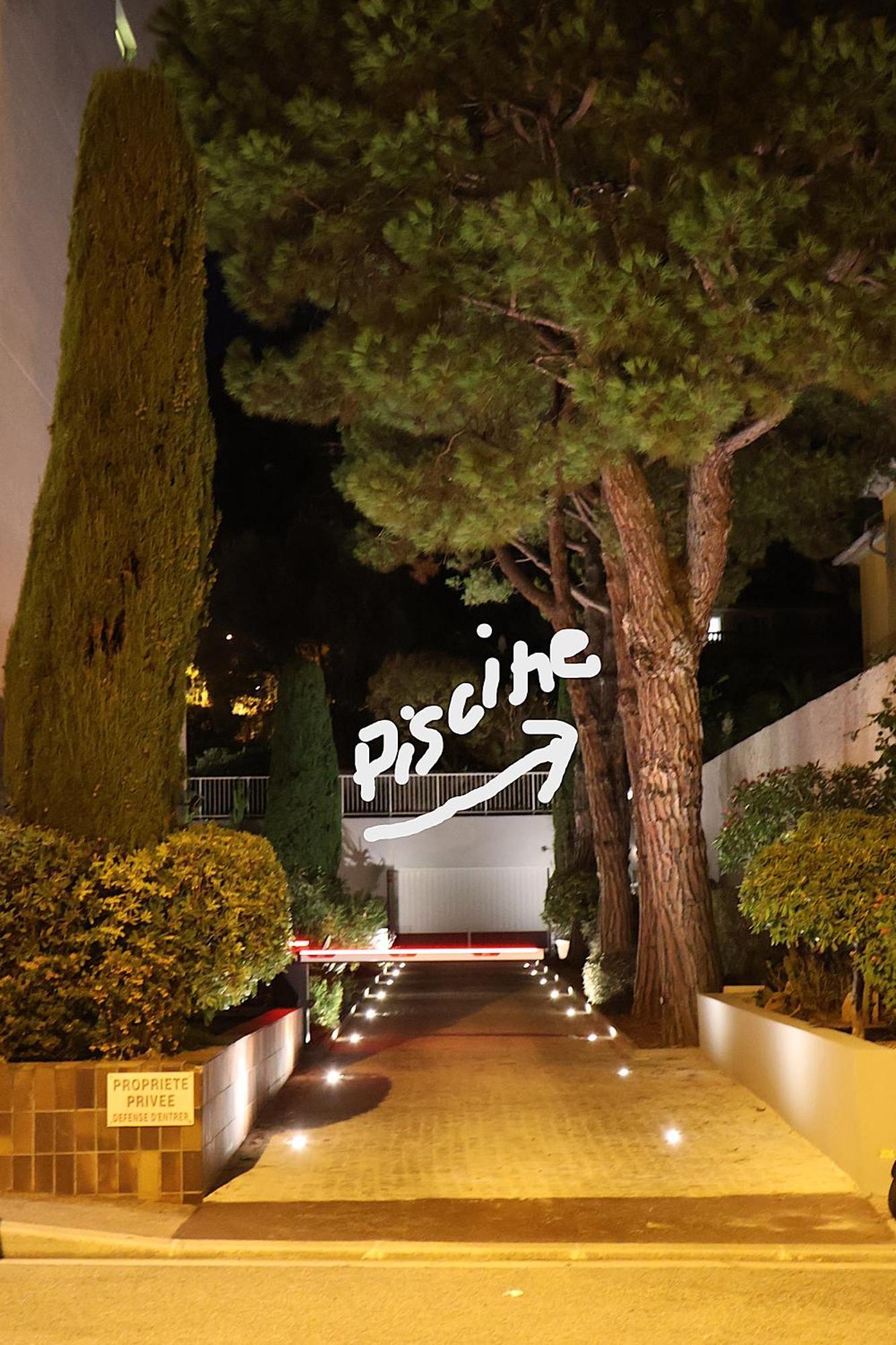 Studio- Nice Mont Boron, Piscine Sur La Residence Esterno foto